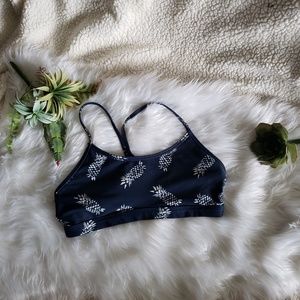 Reebok pineapple sports bra